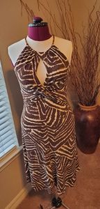 Jones New York Halter Midi Dress